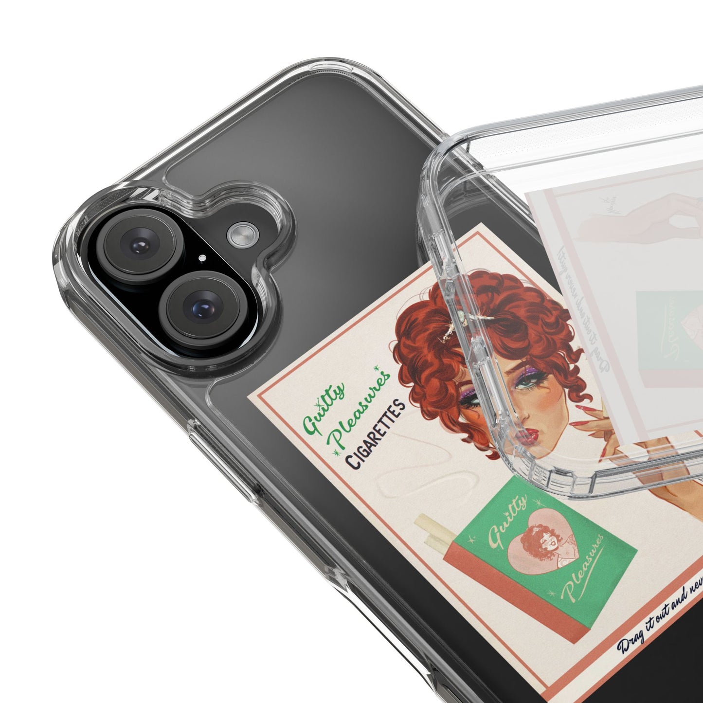 Guilty Pleasure Clear Phone Case