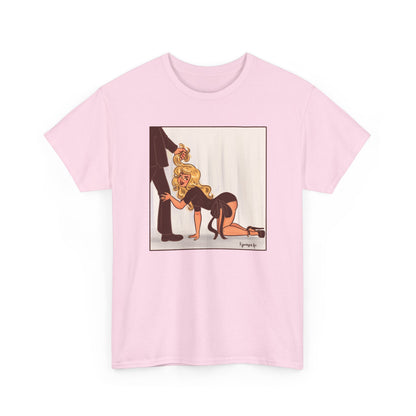 Mans Best Friend Unisex Tee by Alpacalypse Art