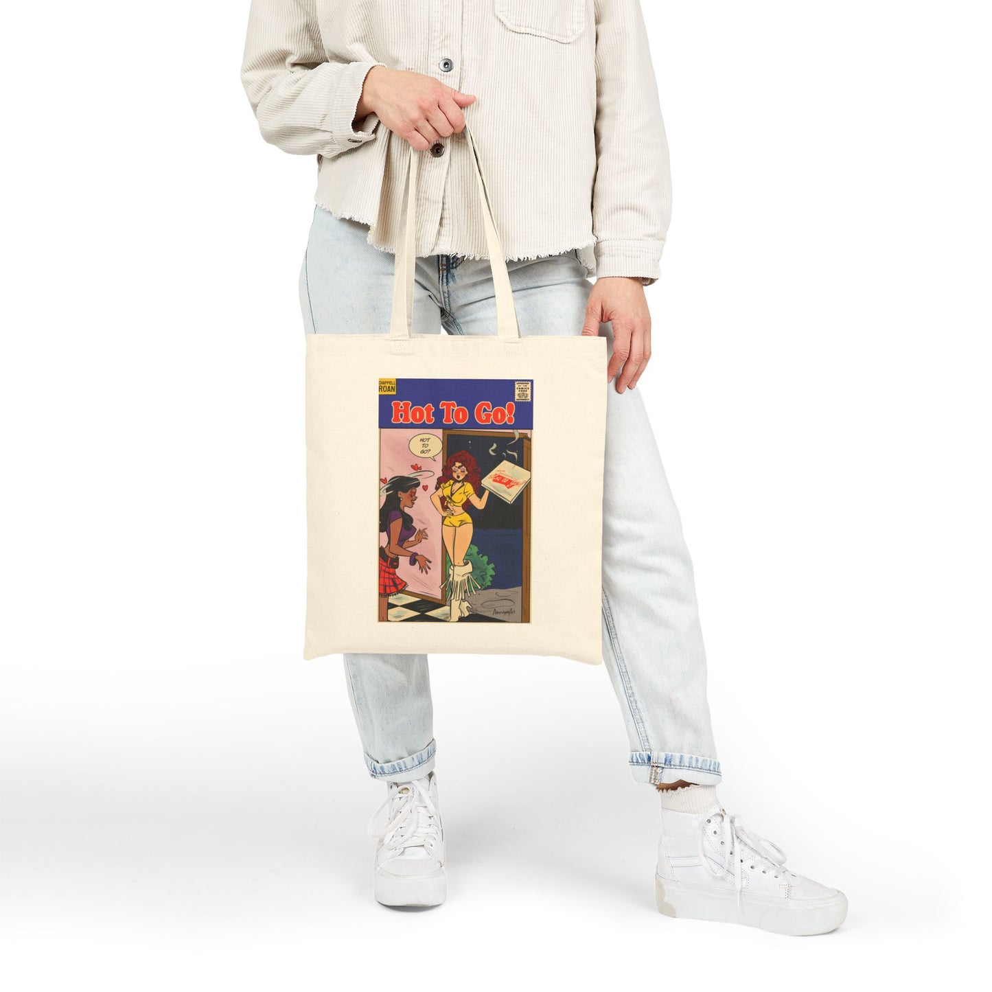 Hot To Go Chappell Roan-Inspired Canvas Tote Bag
