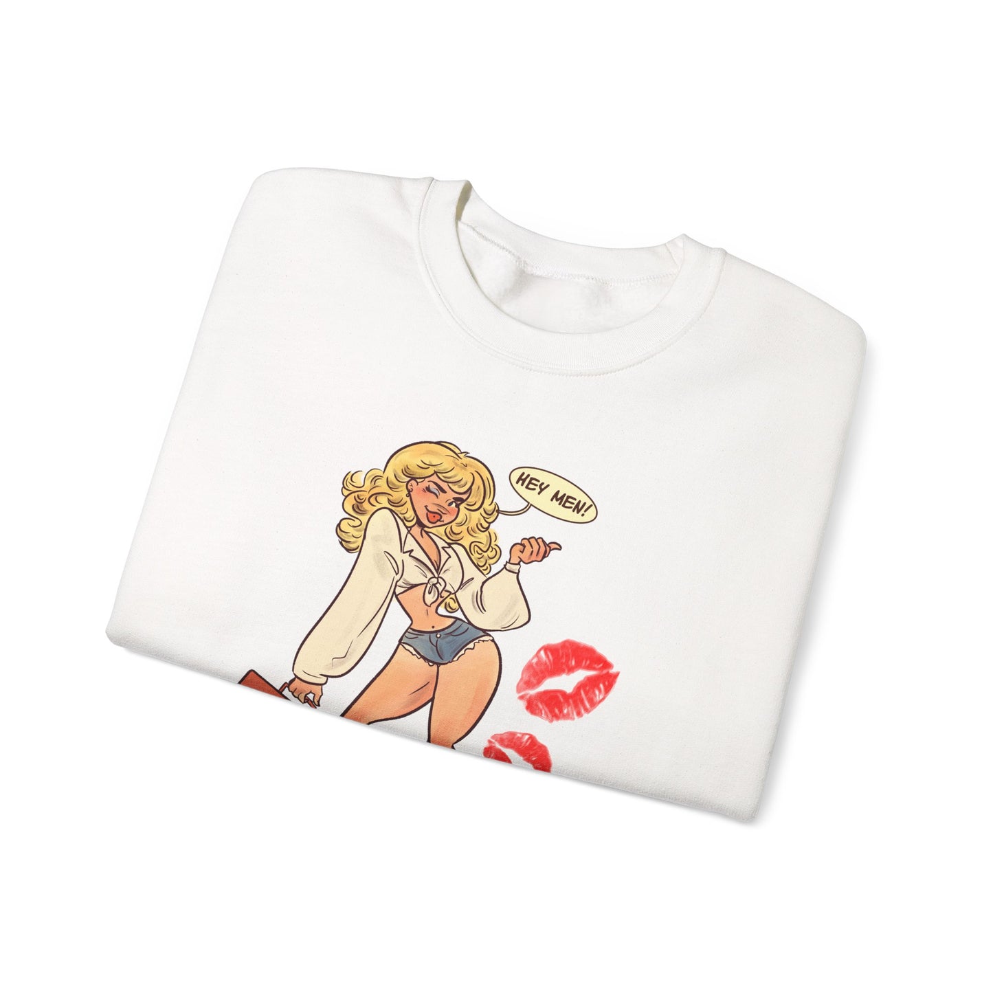 Hey Men! Crewneck Sweatshirt