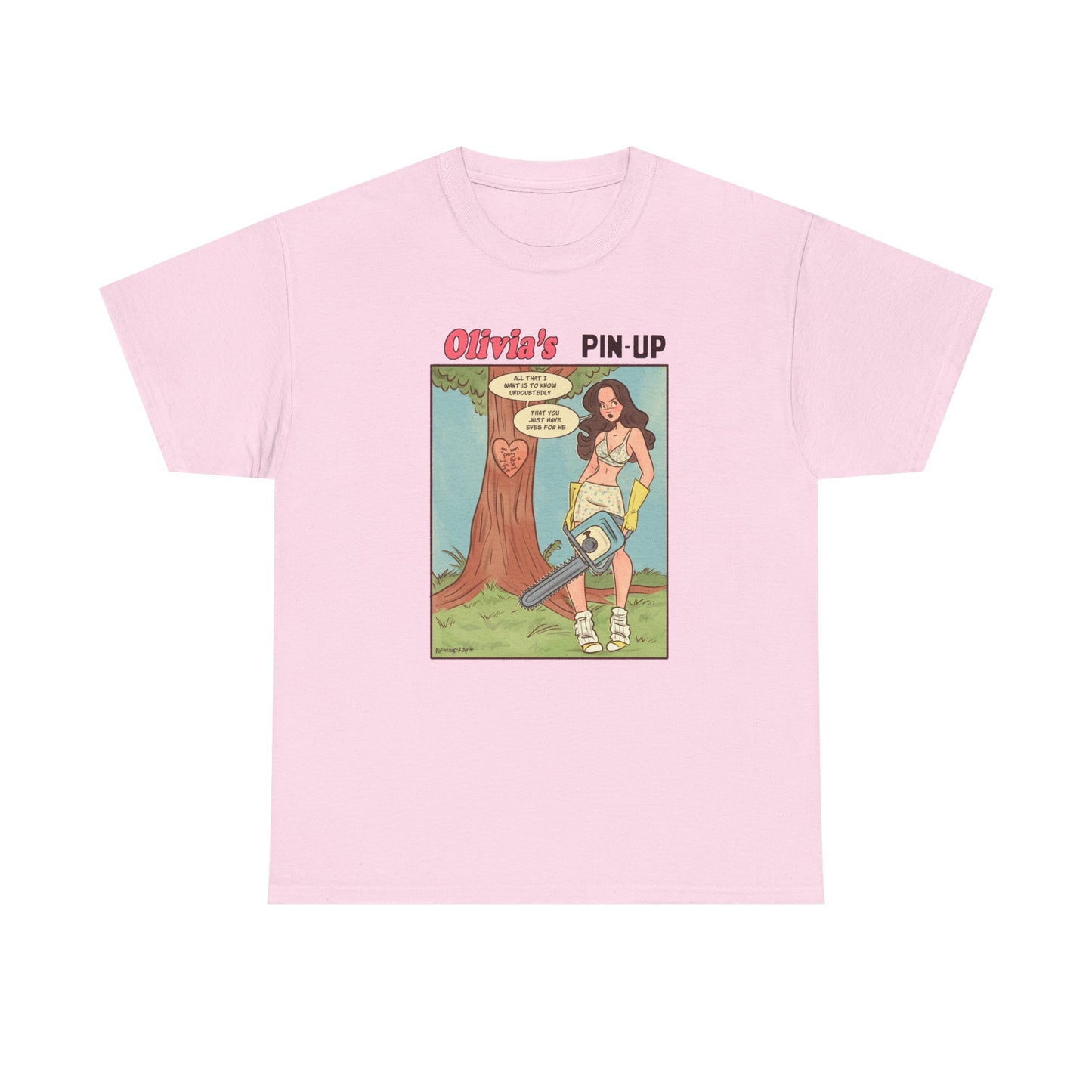 Olivia's Pin Up Unisex Tee Printify