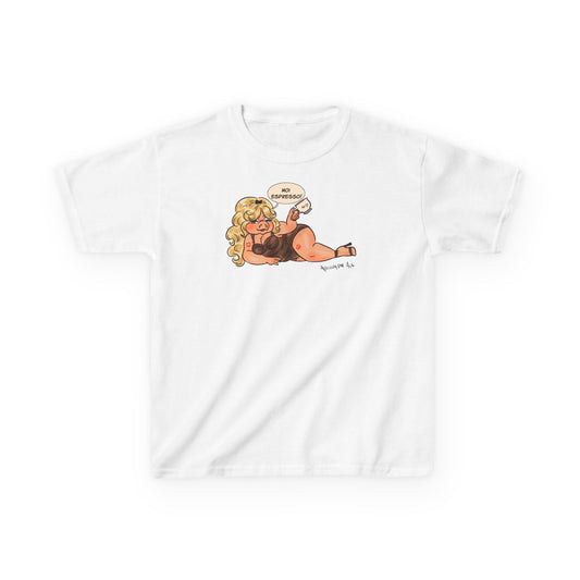 Miss Piggy Moi Espresso Baby Tee