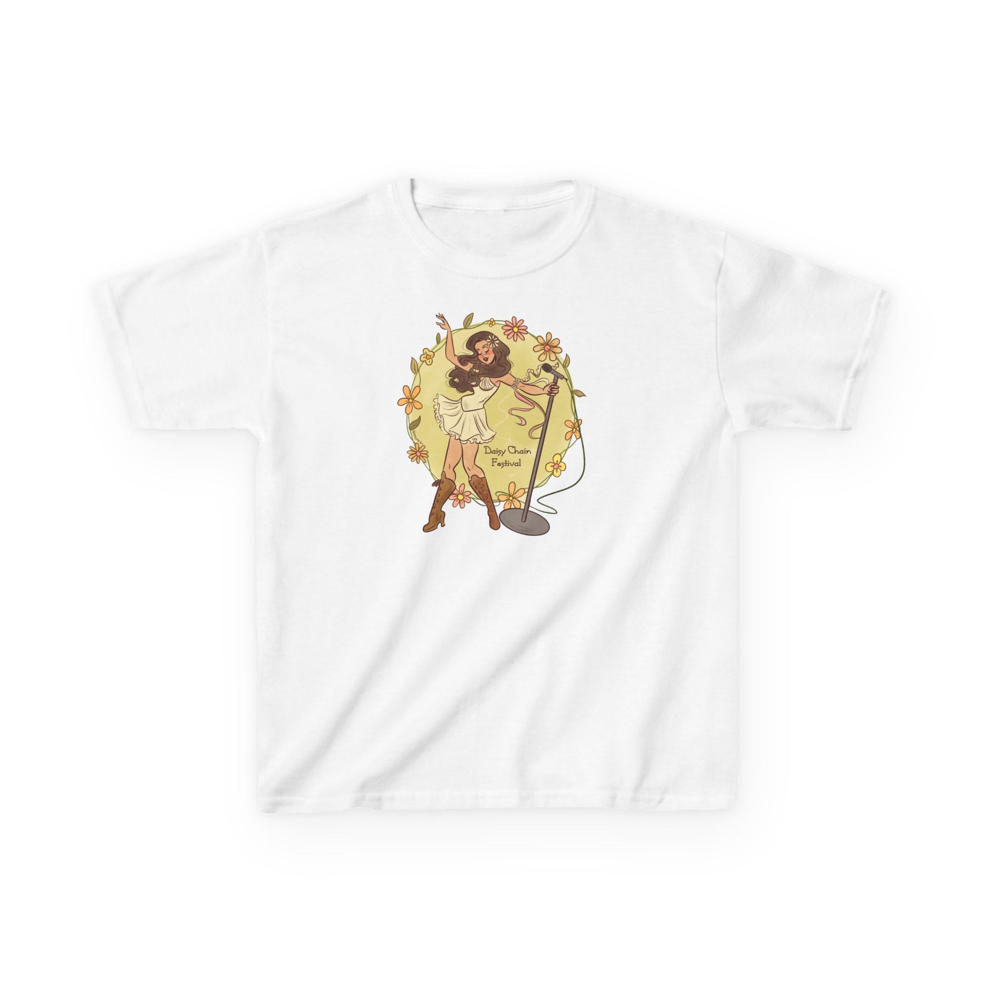 Olivia Rodrigo Daisy Chain Baby Tee Printify