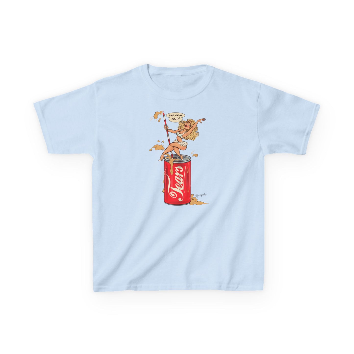 Sabrina Tears Soda Baby Tee