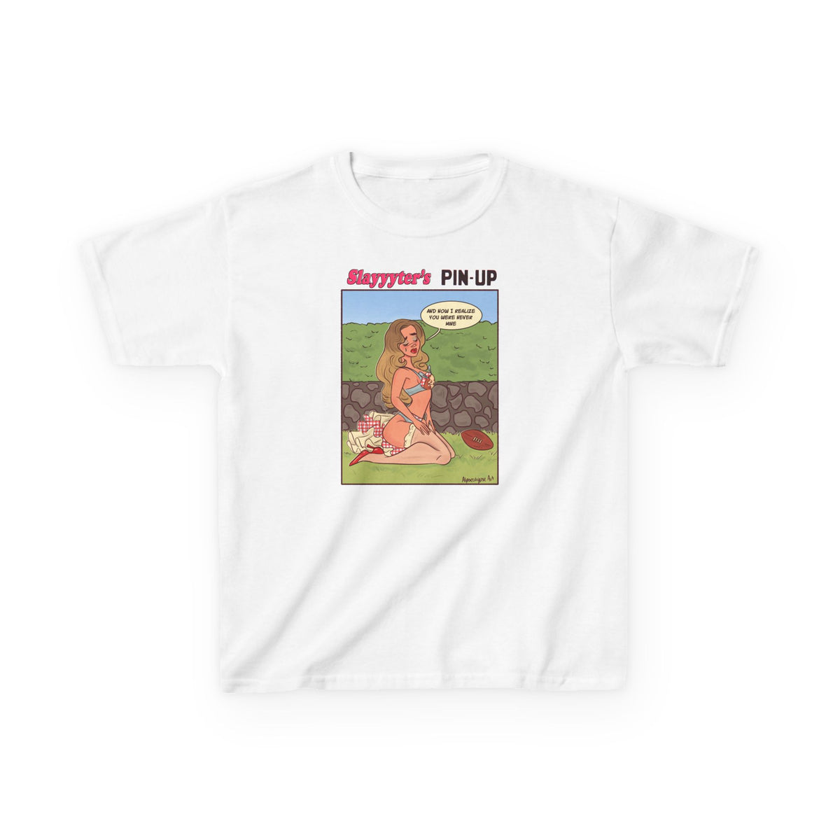 Slayyyter Got A Girl Baby Tee Printify