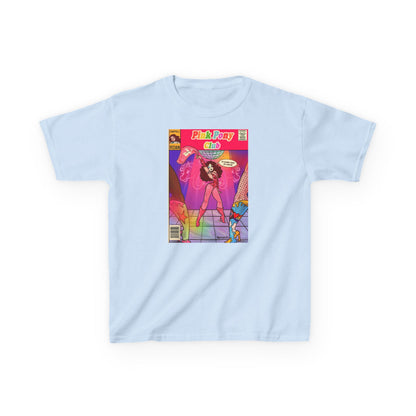 Pink Pony Club Baby Tee by Alpacalypse Art