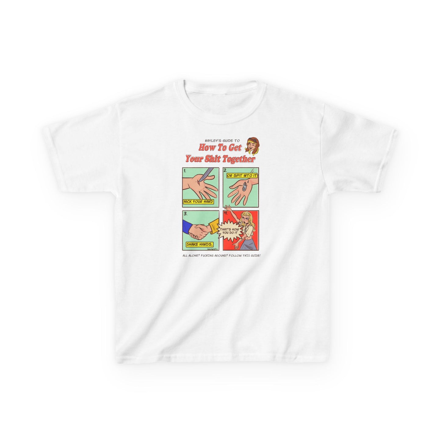 How To Get Your Shit Together Baby Tee Printify