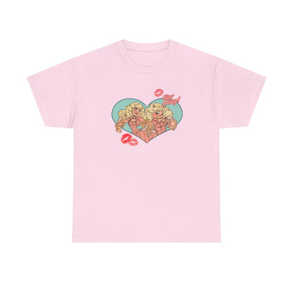 Kissy Kissy Miss Piggy Unisex Tee Alpacalypse Art
