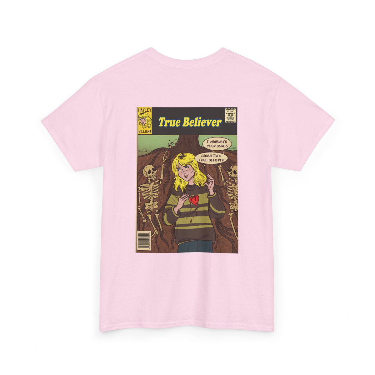 True Believer x Parachute – Hayley Williams unisex tee by Alpacalypse Art