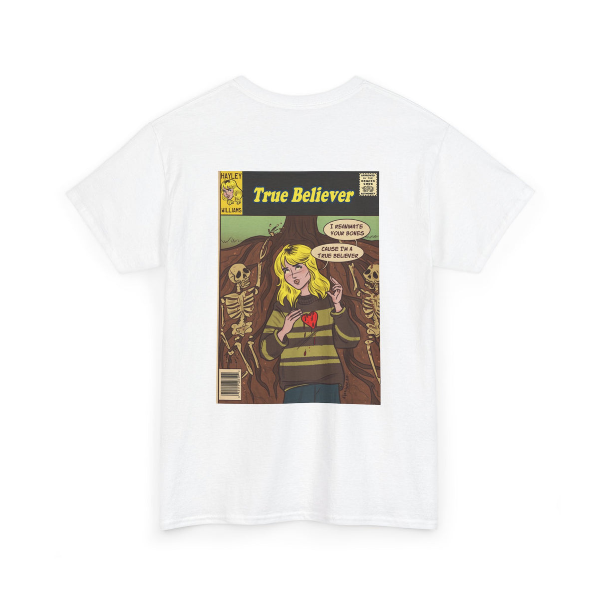 True Believer x Parachute – Hayley Williams unisex tee by Alpacalypse Art