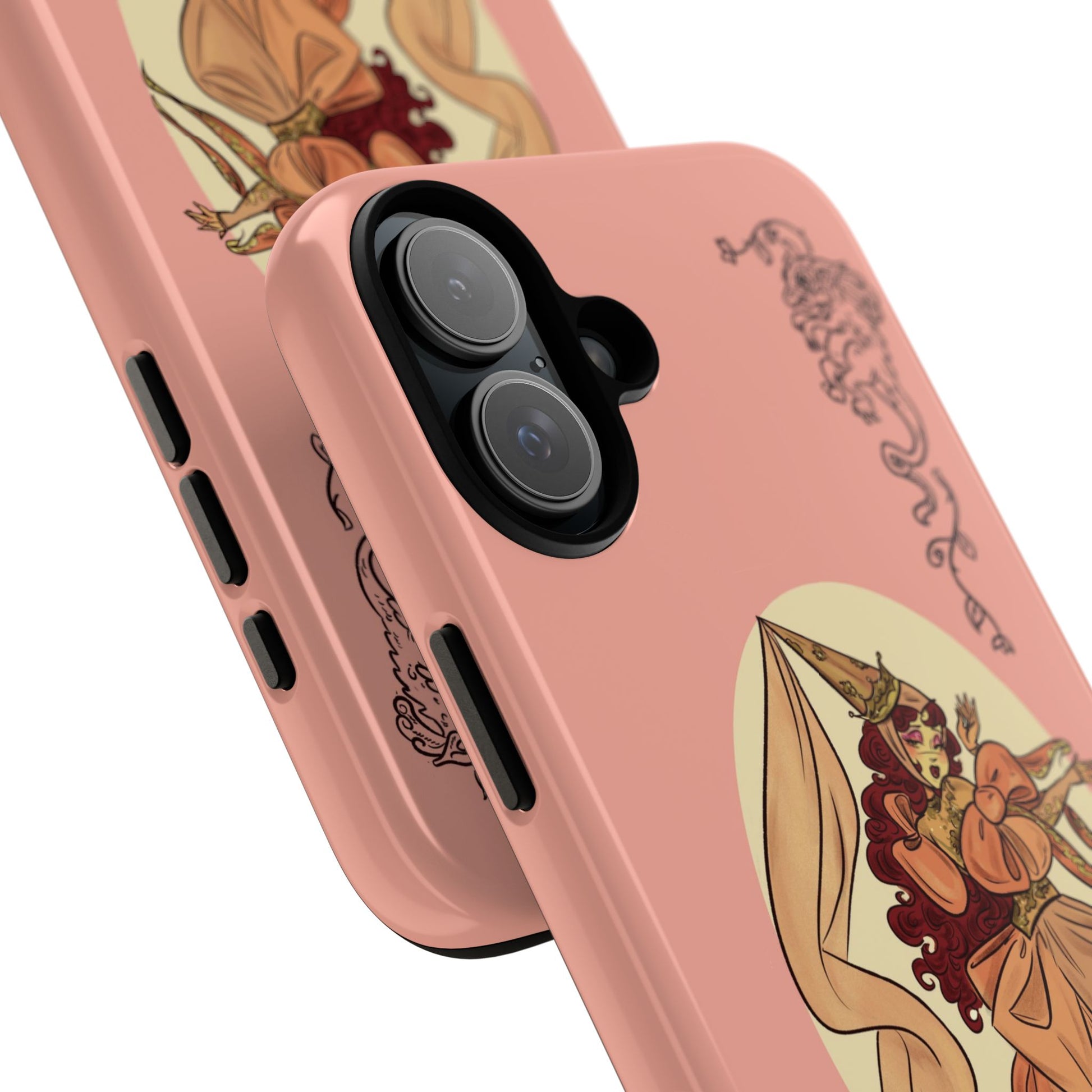 Pink Pony Phone Case Alpacalypse Art