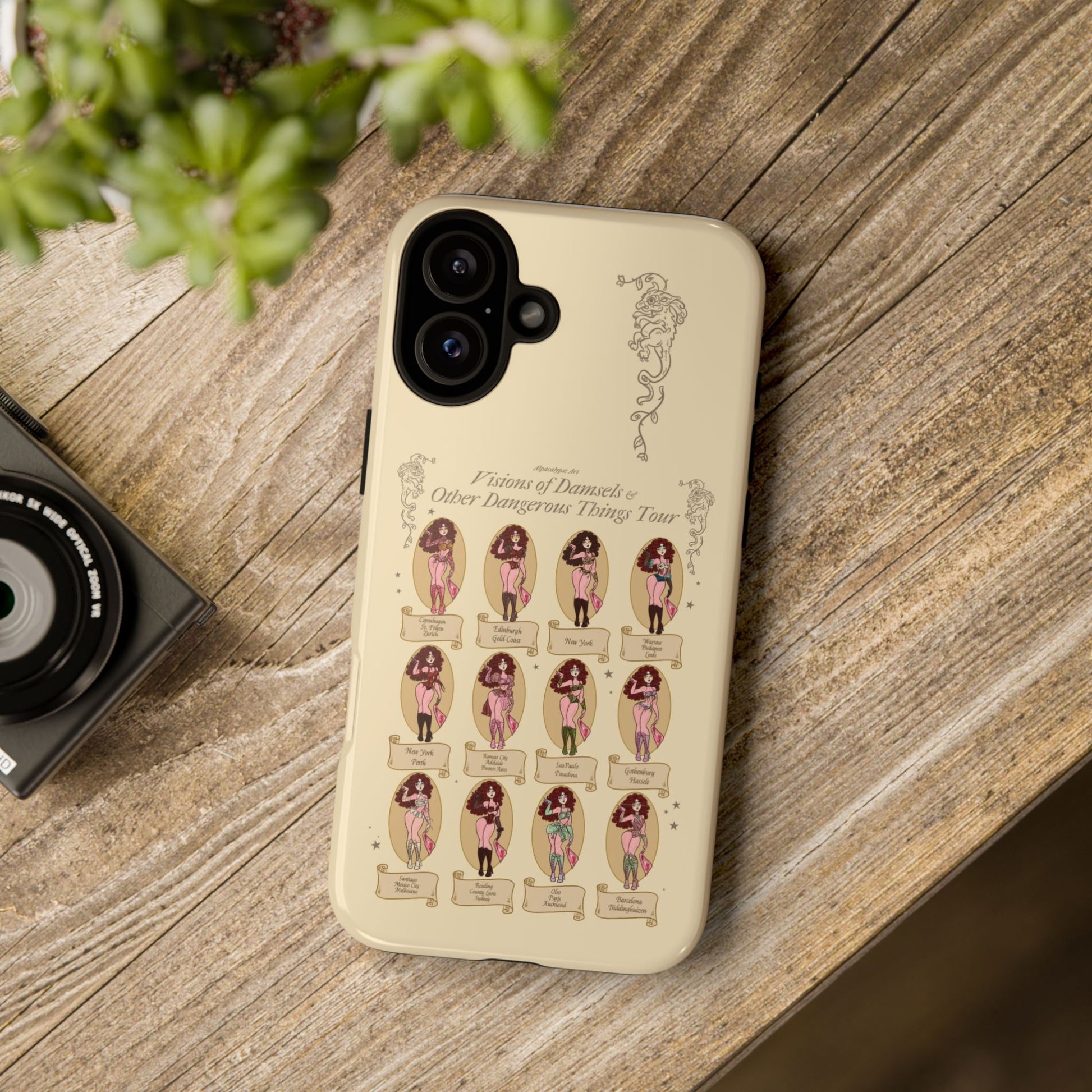Chappell Roan Tour Phone Case Alpacalypse Art