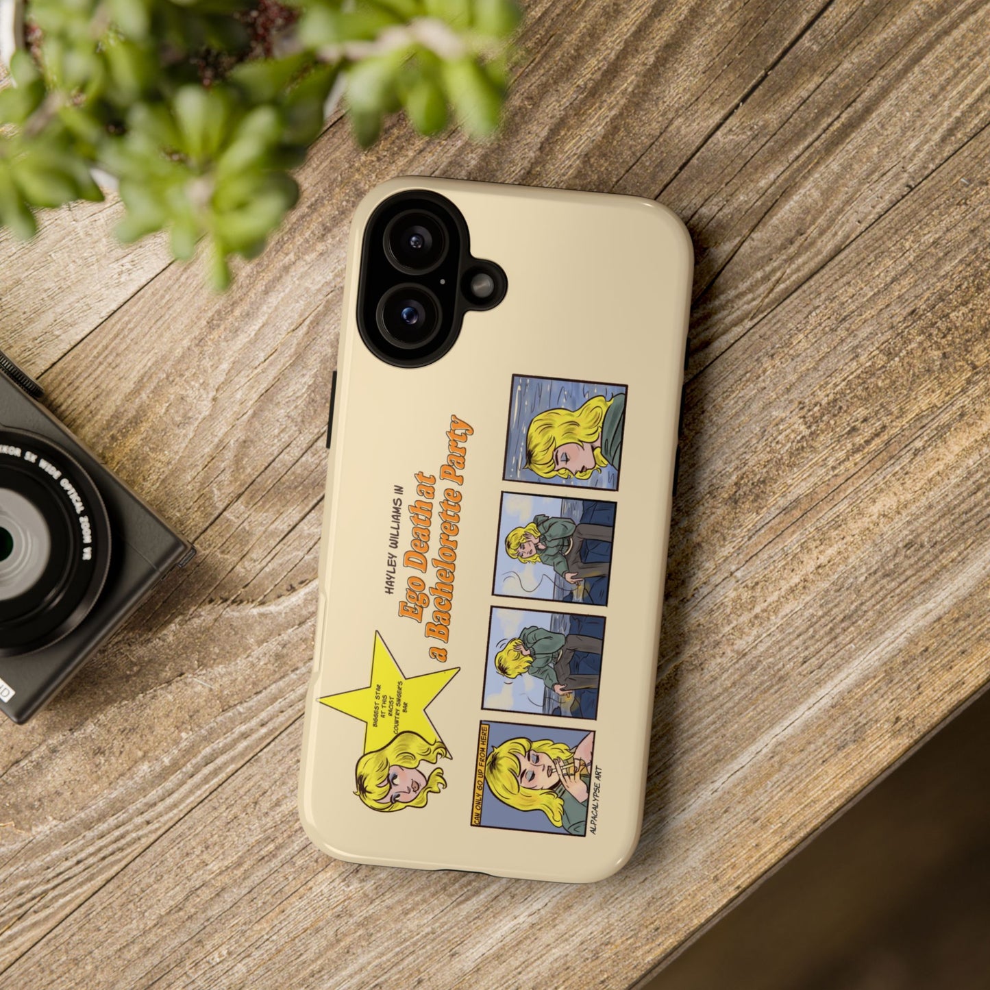 Ego Death Phone Case Alpacalypse Art