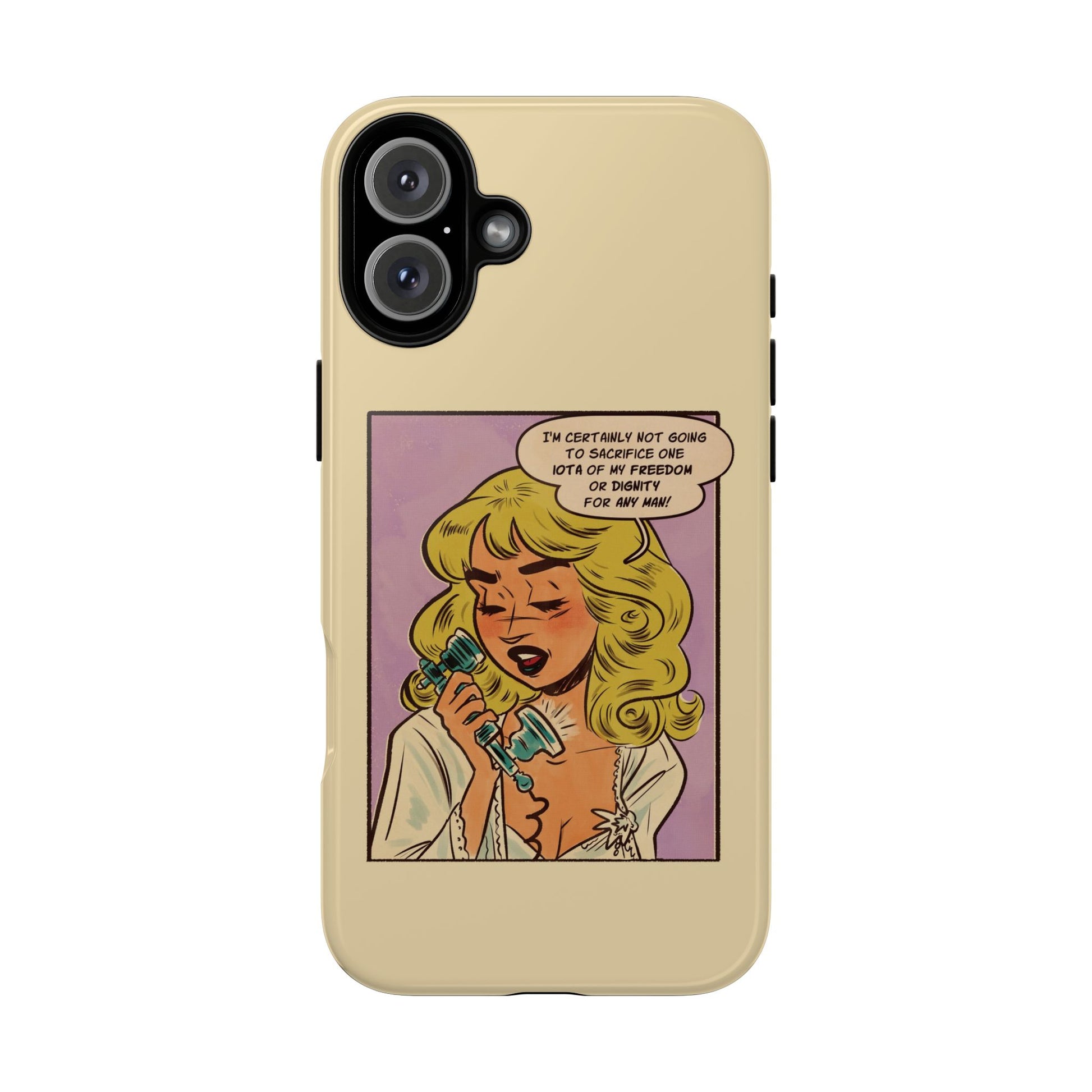 Sabrina Phone Case Alpacalypse Art