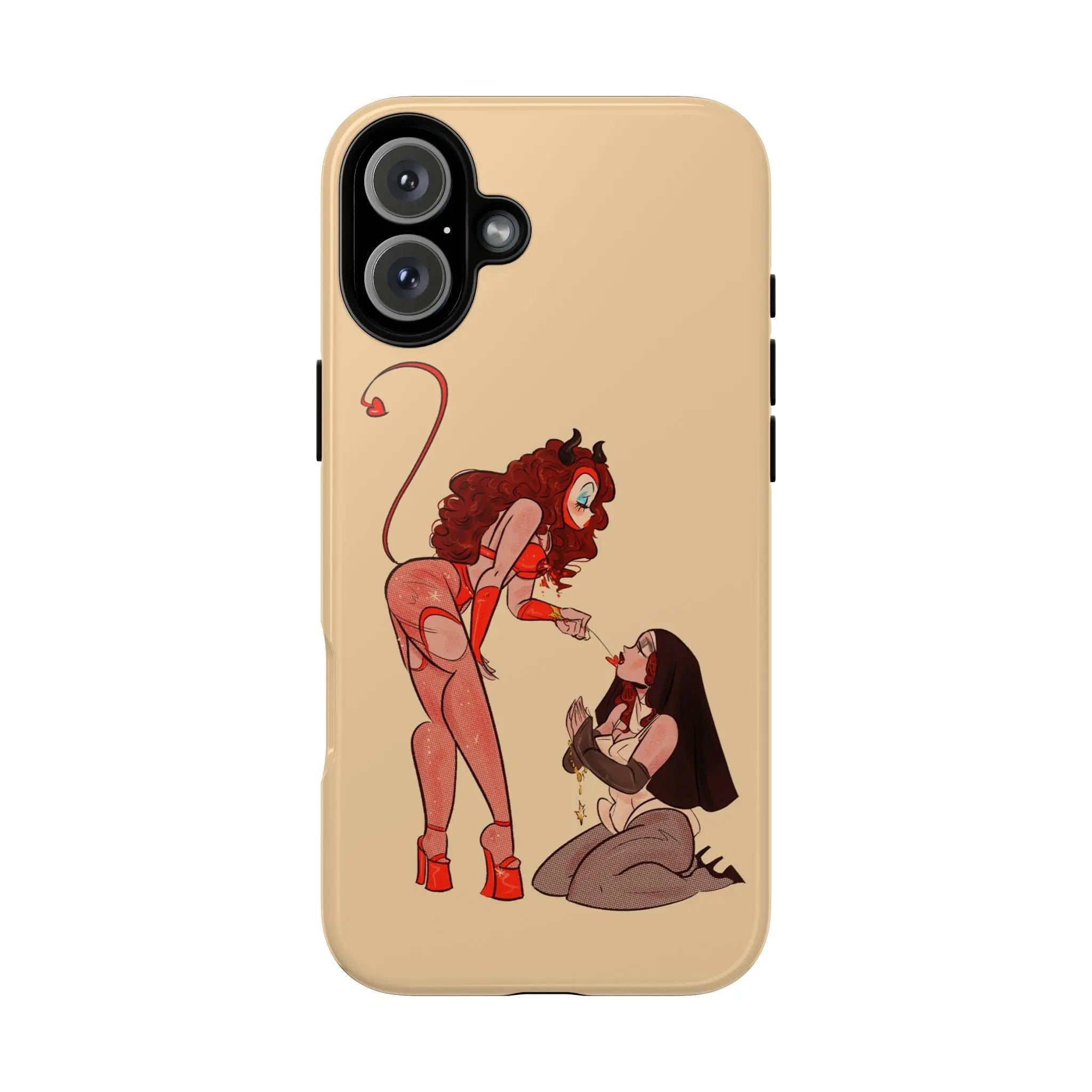 Devil Phone Case - Alpacalypse Art