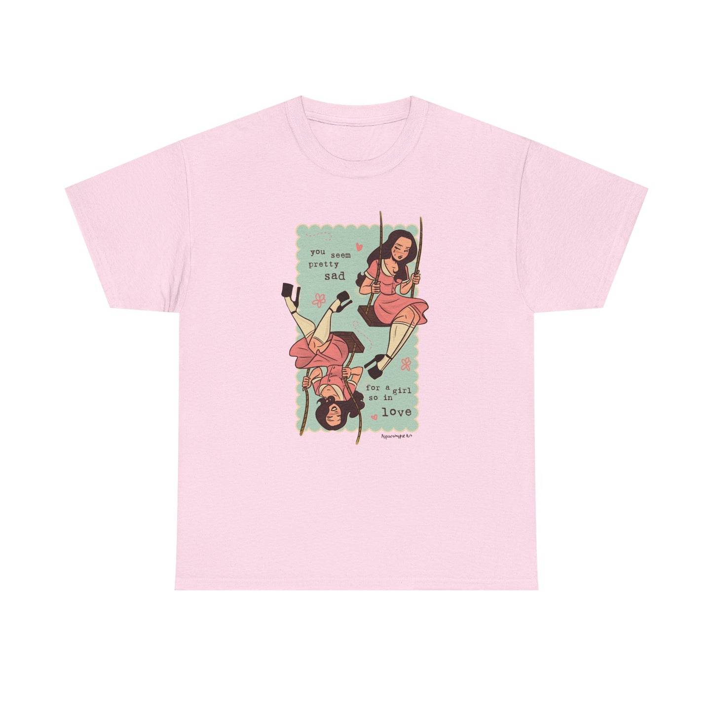 Olivia Rodrigo Swing Unisex Tee Alpacalypse Art