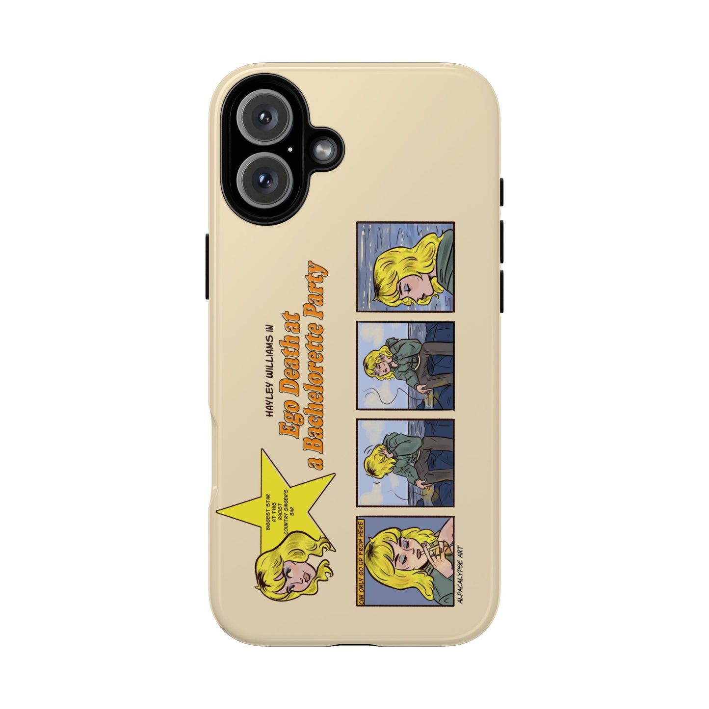 Ego Death Phone Case Alpacalypse Art