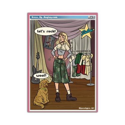 Hayley Williams Show Art Print Alpacalypse Art