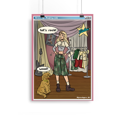 Hayley Williams Show Art Print Alpacalypse Art