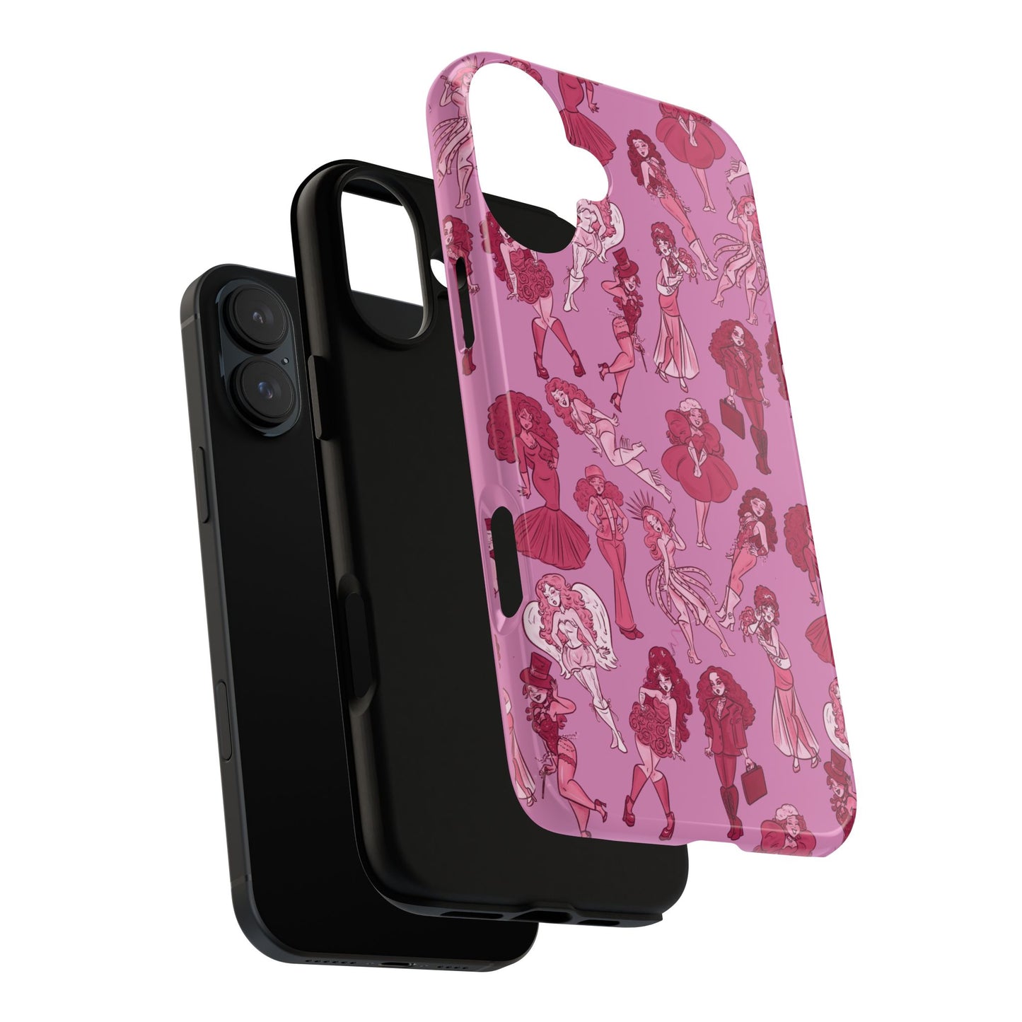 Chappell Pink Phone Case Alpacalypse Art
