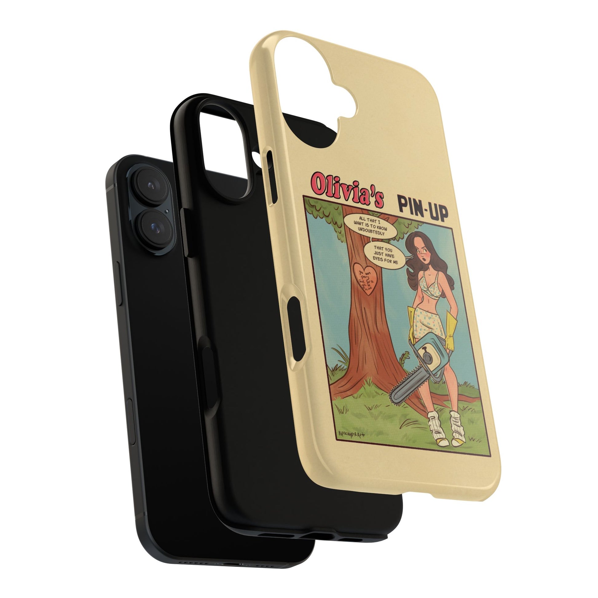 Begged Tree Phone Case Alpacalypse Art