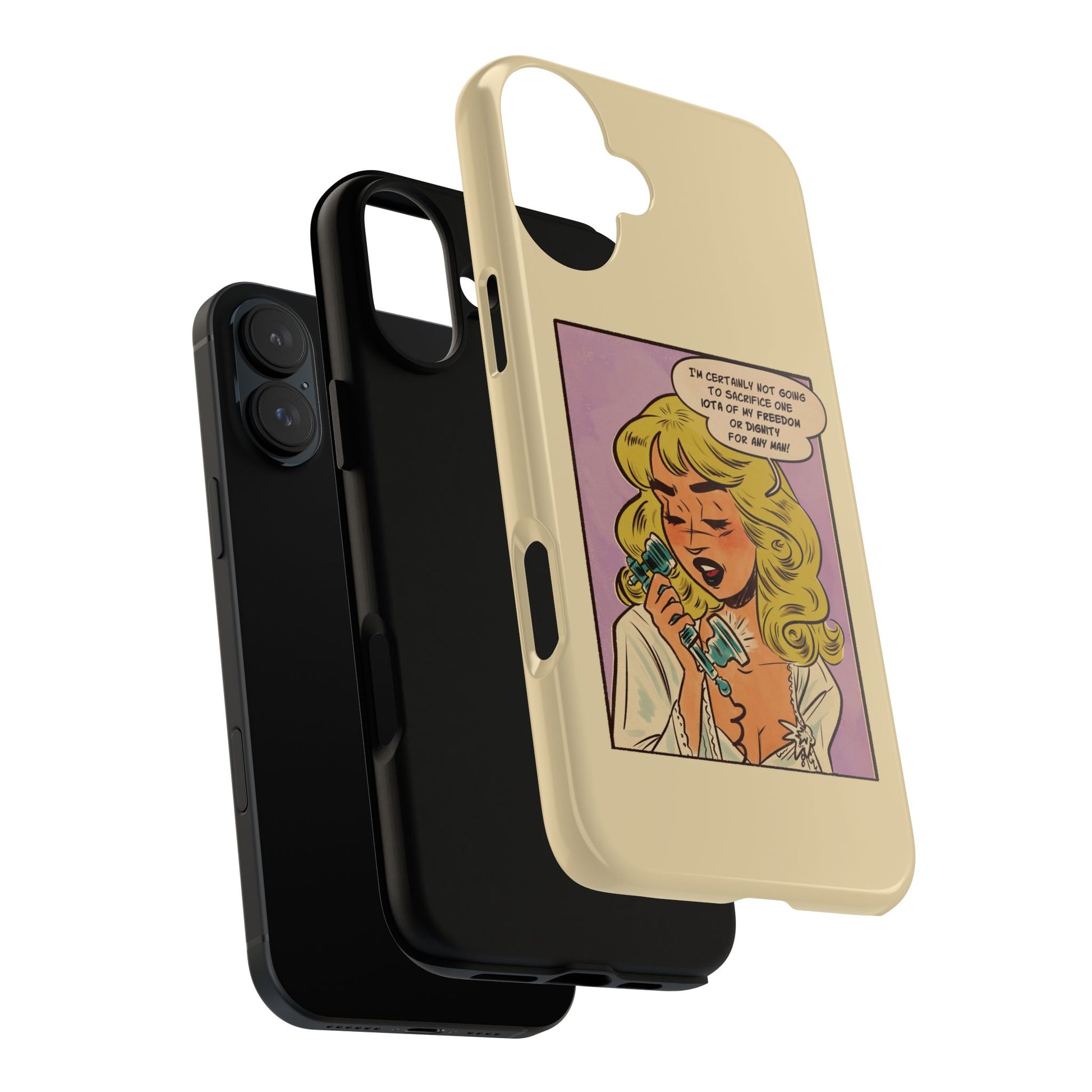 Sabrina Phone Case Alpacalypse Art