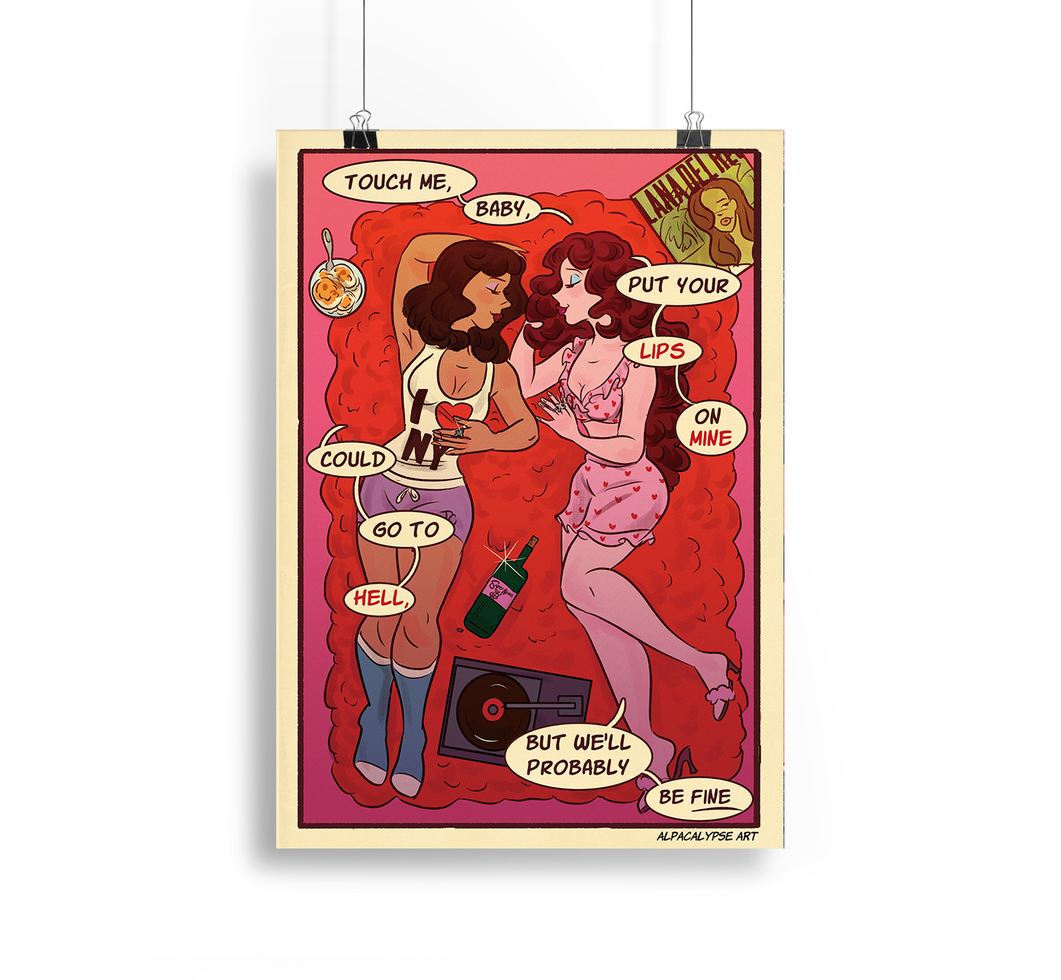 Chappell Roan's Naked In Manhattan Comic (Page 3) Alpacalypse Art