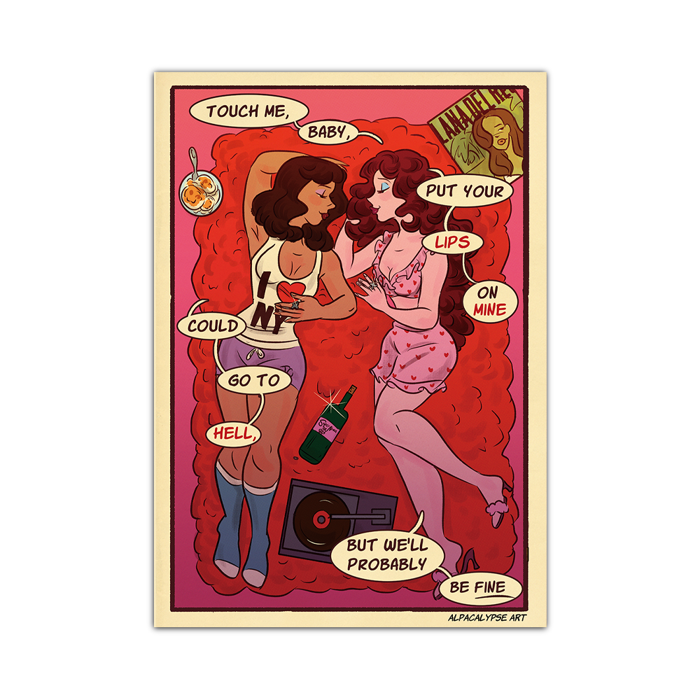Chappell Roan's Naked In Manhattan Comic (Page 3) Alpacalypse Art
