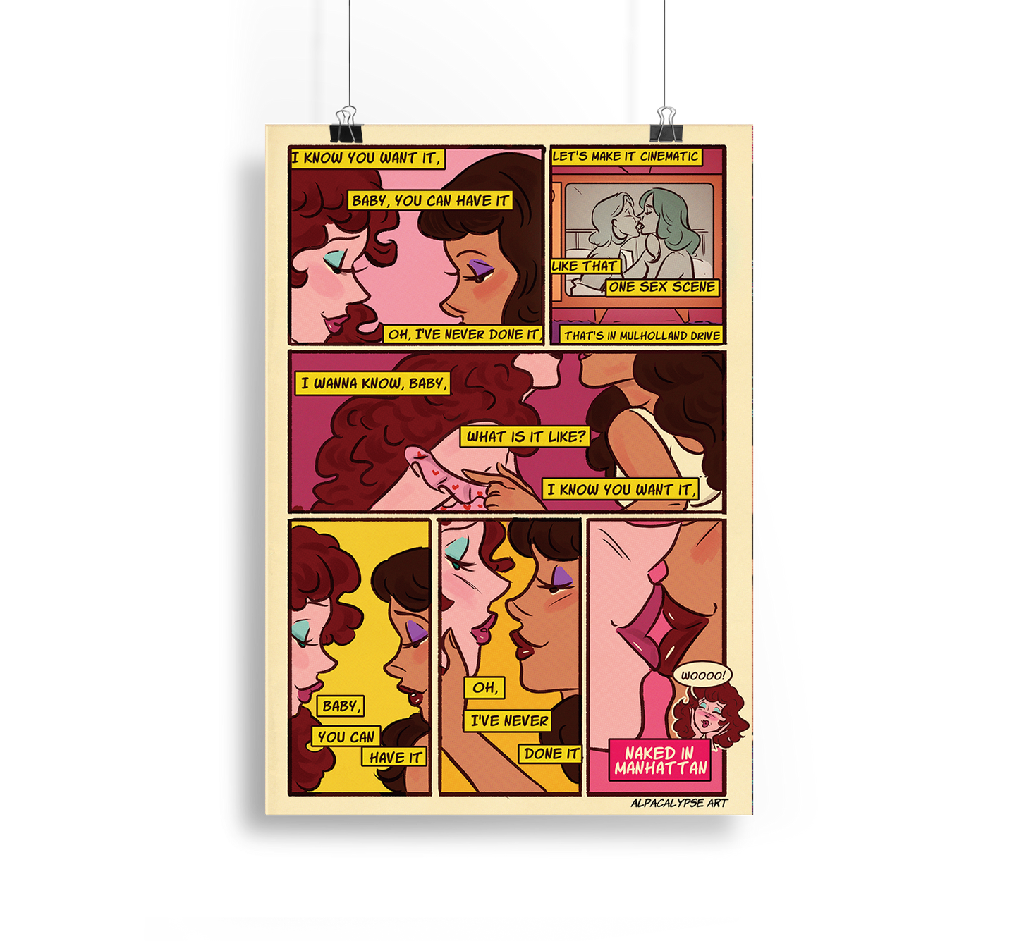 Chappell Roan's Naked In Manhattan Comic (Page 4) Alpacalypse Art