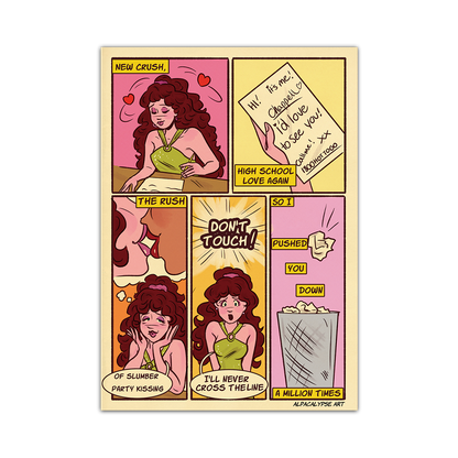 Chappell Roan's Naked In Manhattan Comic (Page 1) Alpacalypse Art