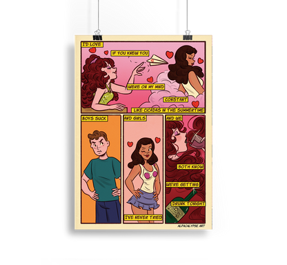Chappell Roan's Naked In Manhattan Comic (Page 2) Alpacalypse Art