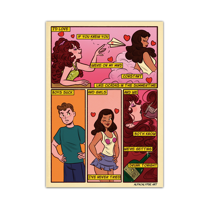 Chappell Roan's Naked In Manhattan Comic (Page 2) Alpacalypse Art
