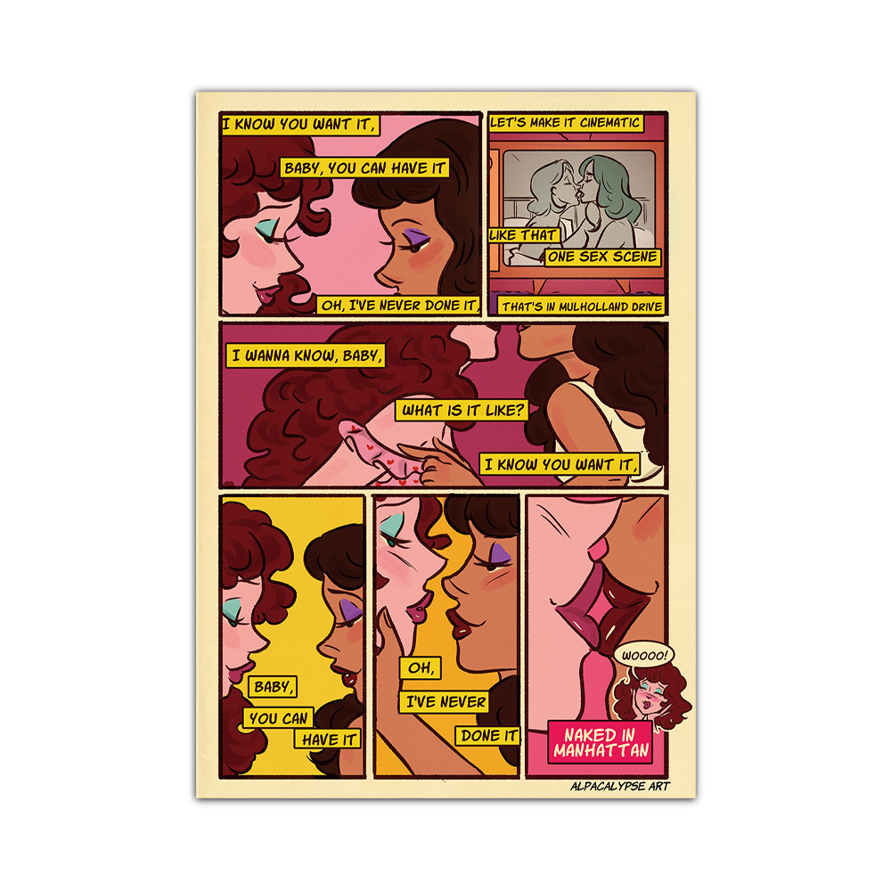 Chappell Roan's Naked In Manhattan Comic (Page 4) Alpacalypse Art