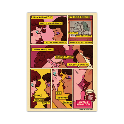 Chappell Roan's Naked In Manhattan Comic (Page 4) Alpacalypse Art