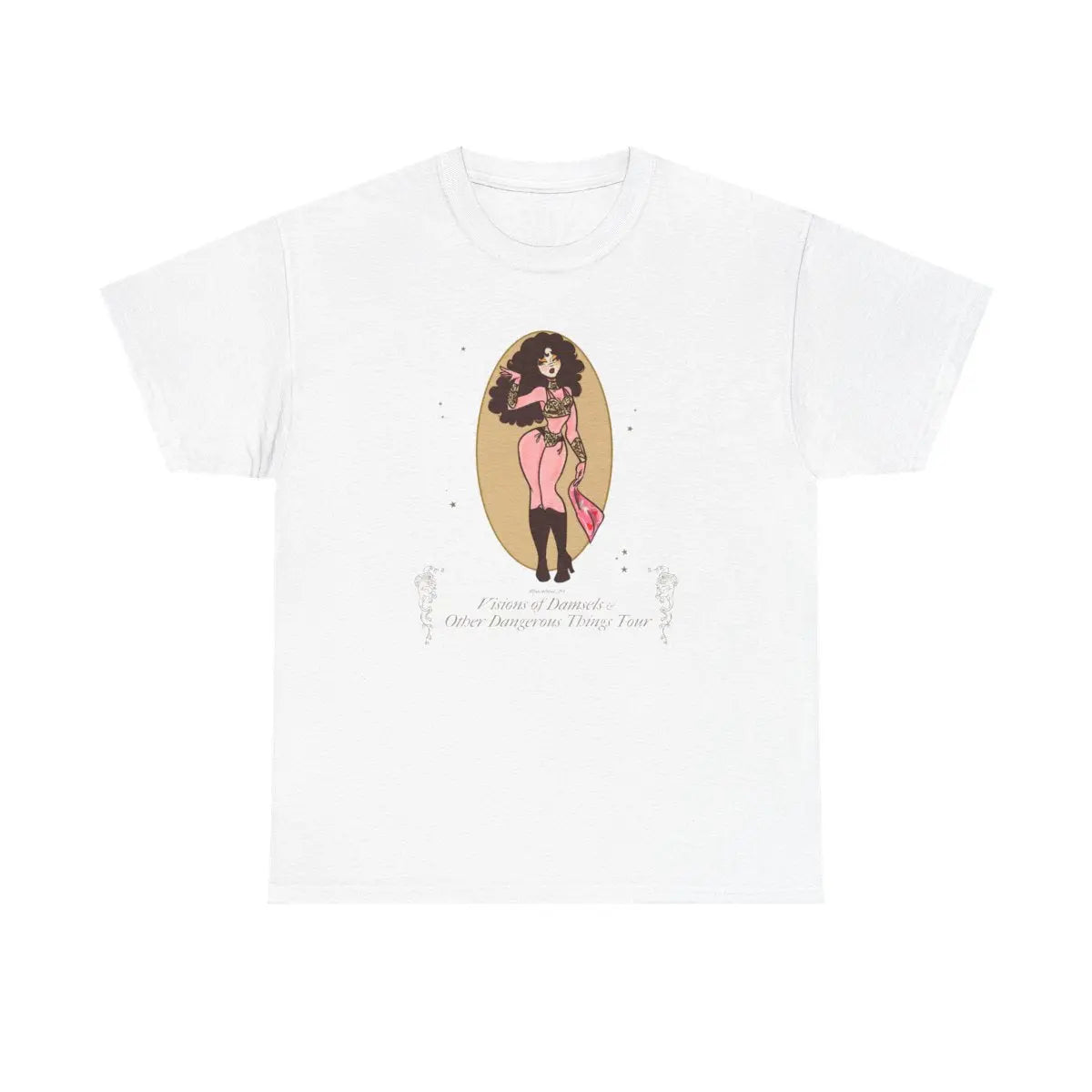 Visions of Damsels & Other Dangerous Things Tee Collection Alpacalypse Art