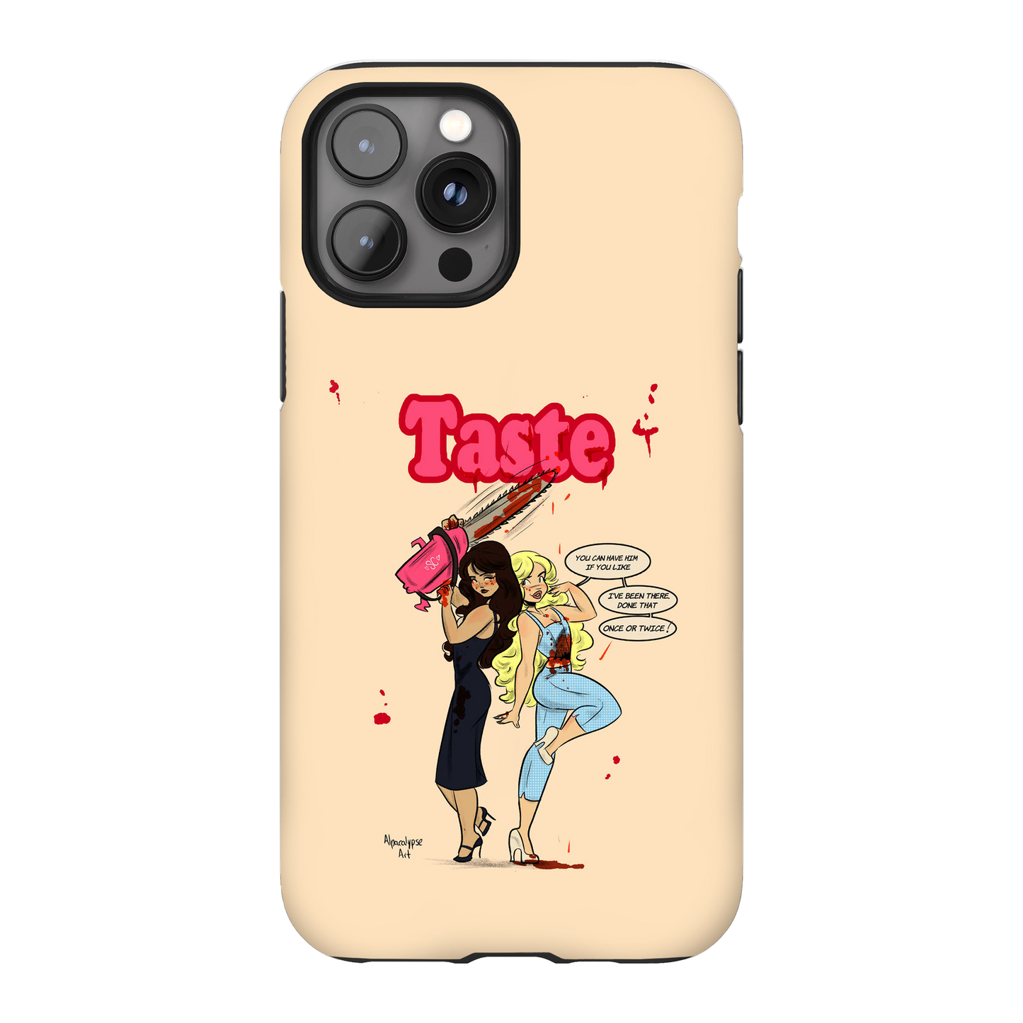 Taste Phone Case By Alpacalypse Art