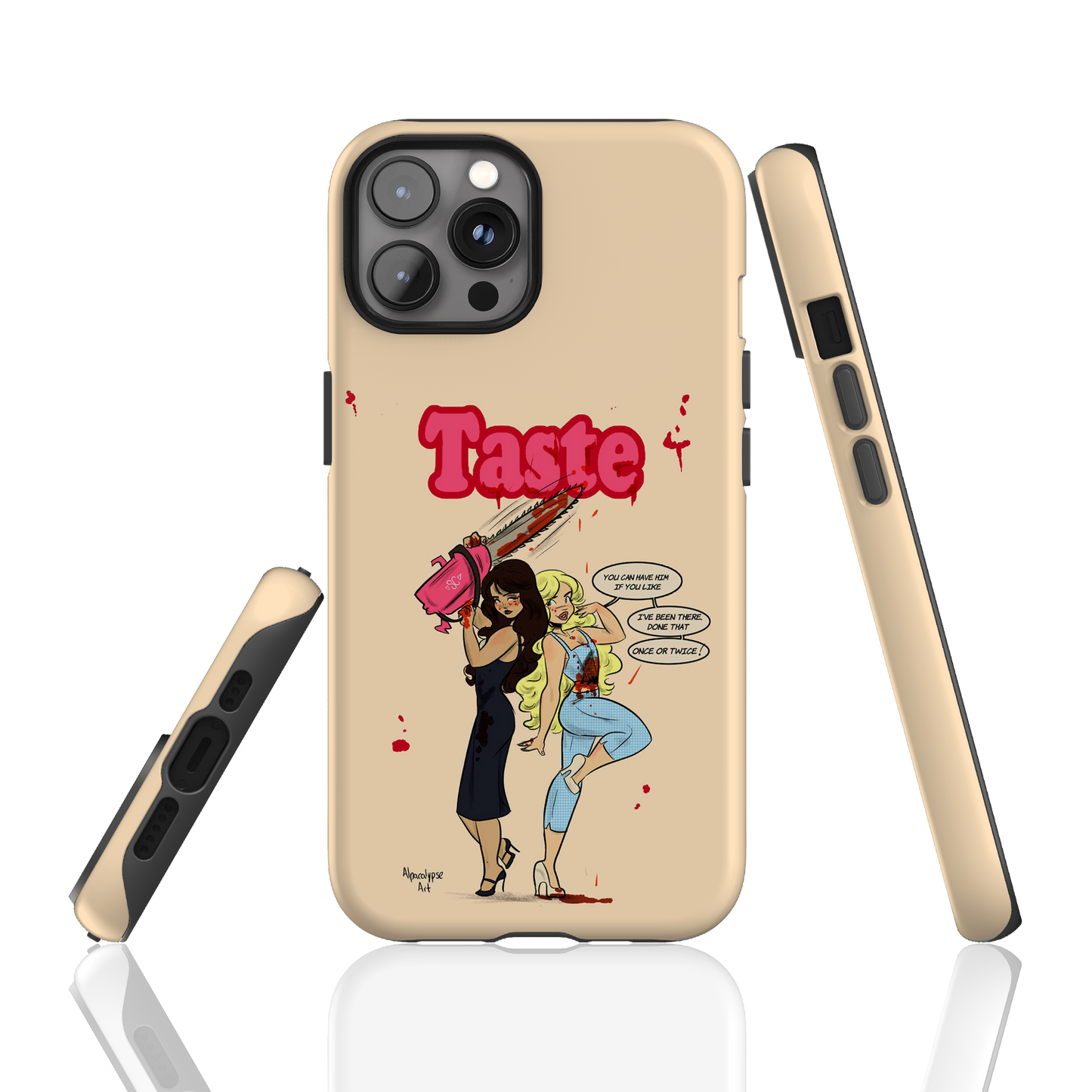 Taste Phone Case By Alpacalypse Art