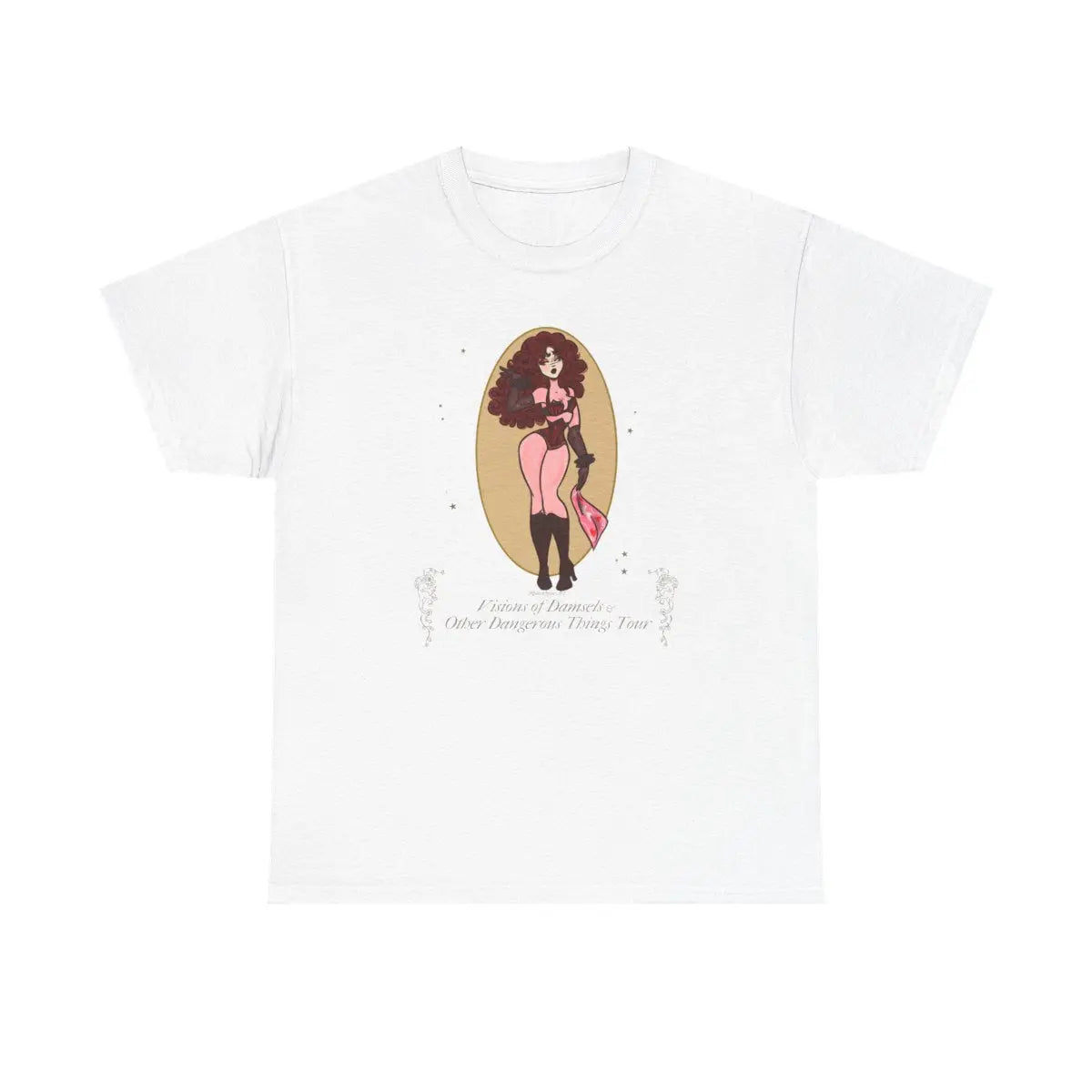 Visions of Damsels & Other Dangerous Things Tee Collection Alpacalypse Art