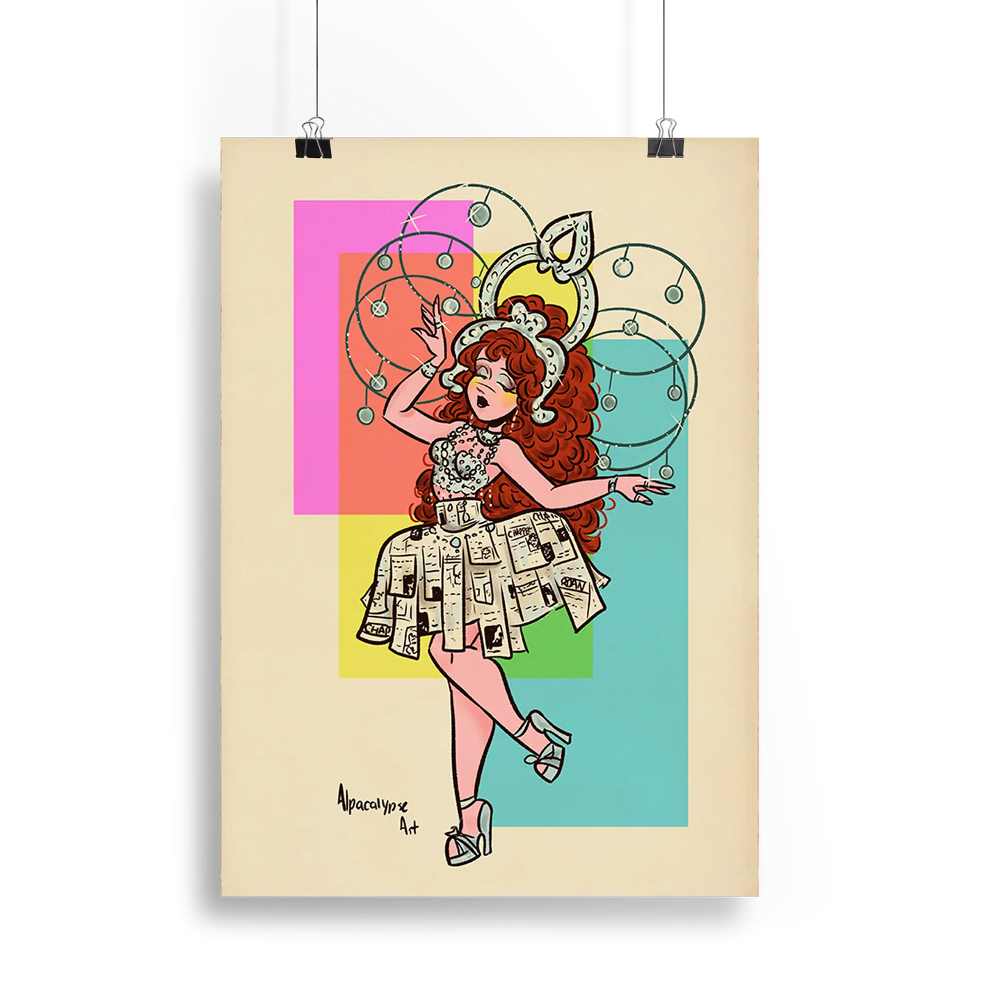 Hall Of Fame Chappell Print Alpacalypse Art
