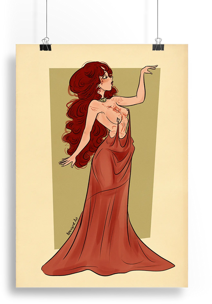 Nippy Chappell Print Alpacalypse Art