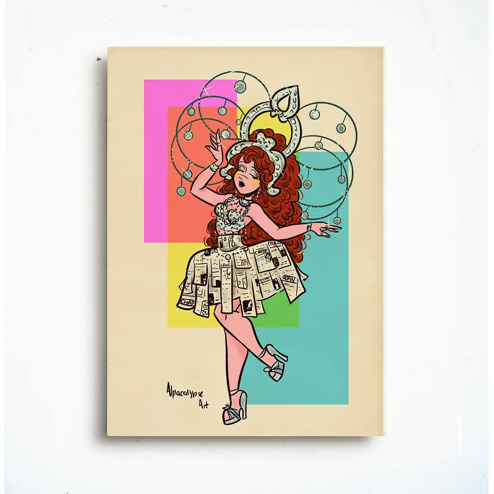 Hall Of Fame Chappell Print Alpacalypse Art
