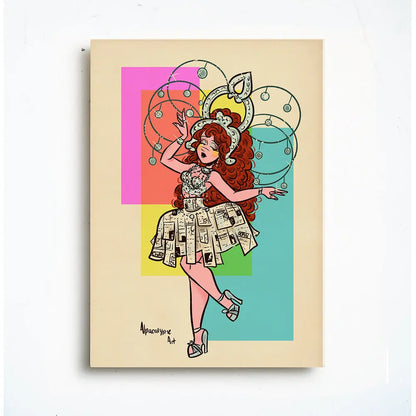 Hall Of Fame Chappell Print Alpacalypse Art