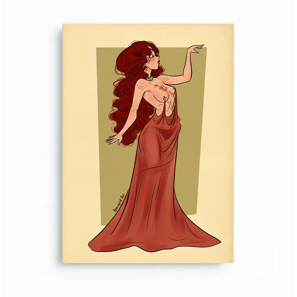 Nippy Chappell Print Alpacalypse Art