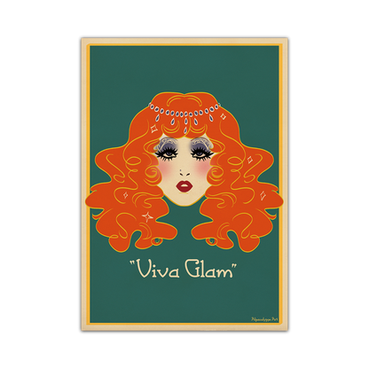 Viva Glam II Art Print Alpacalypse Art