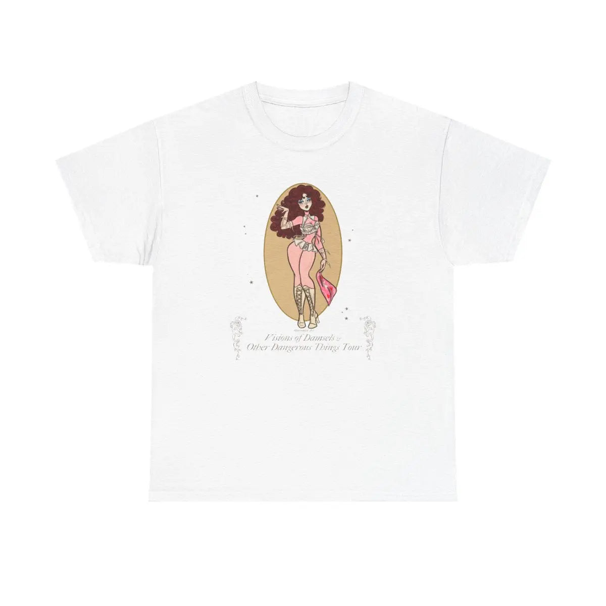 Visions of Damsels & Other Dangerous Things Tee Collection Alpacalypse Art