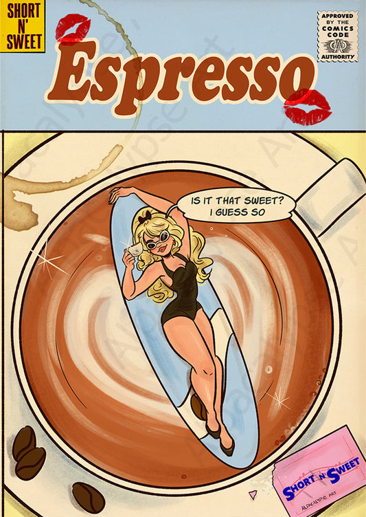 Espresso Art Print