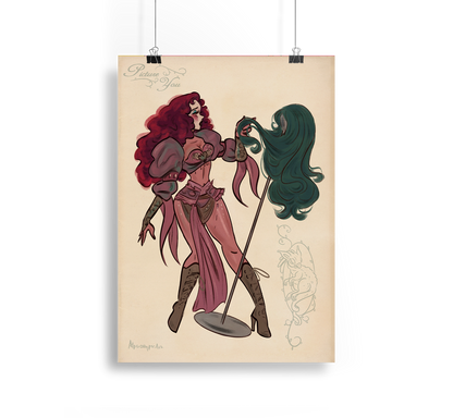 Chappells Print Alpacalypse Art