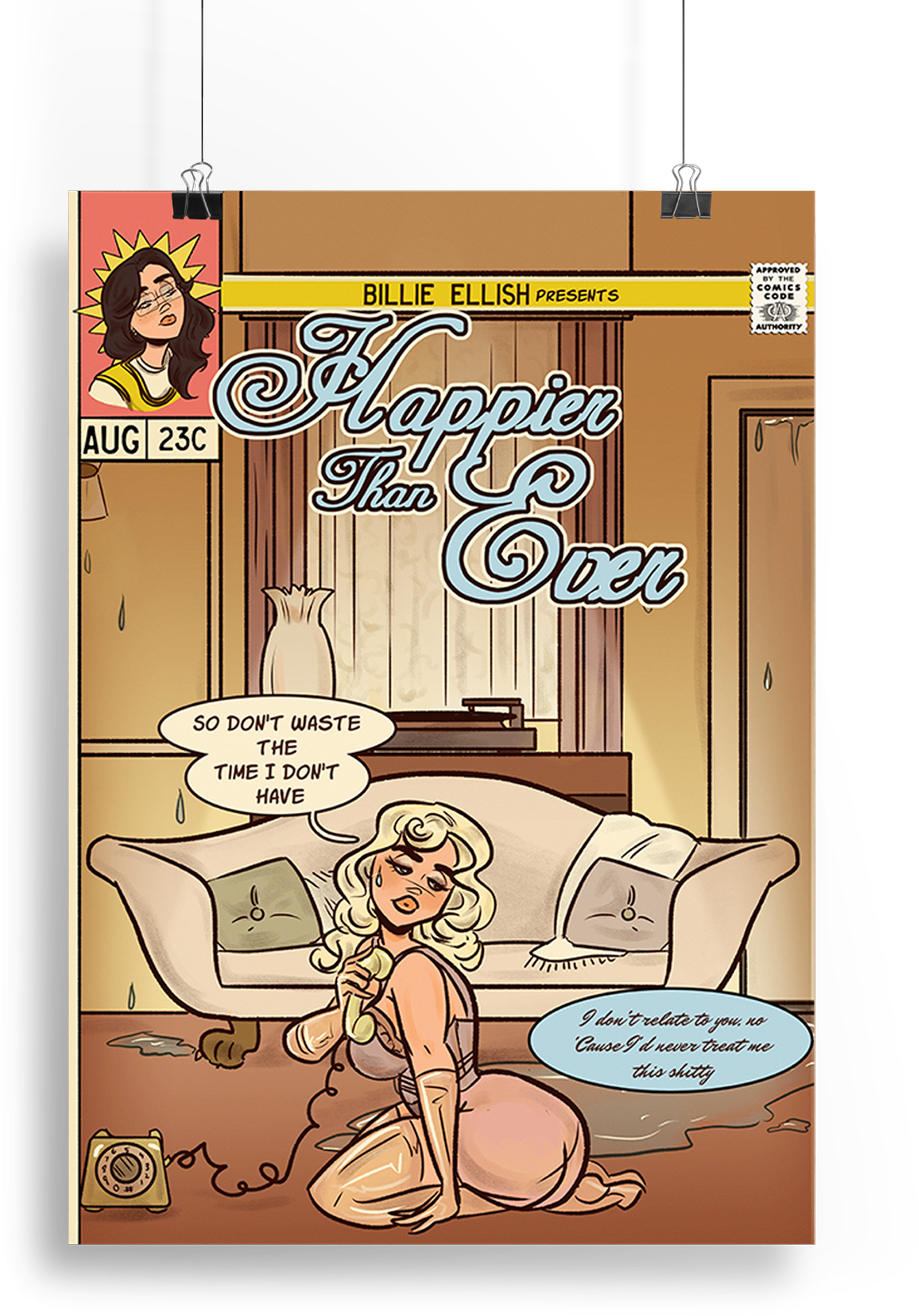 Happier Than Ever Print