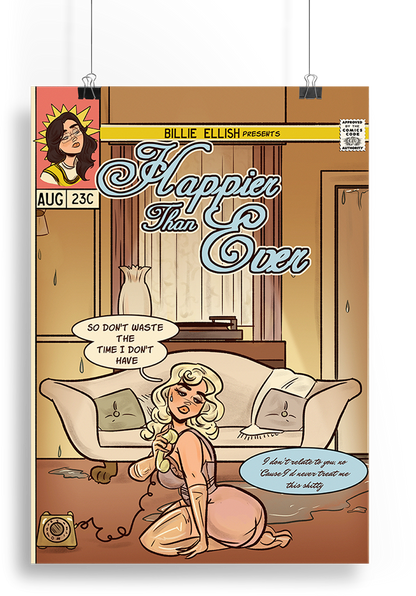 Happier Than Ever Print