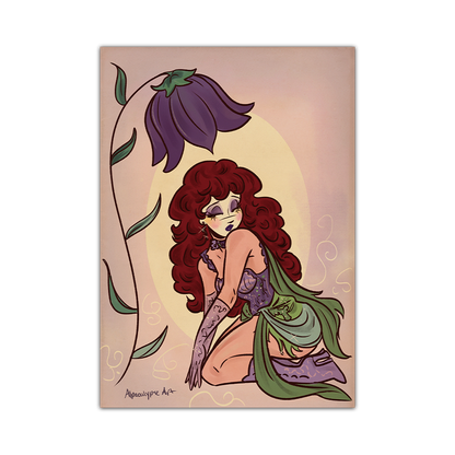Chappell Girl Art Print Alpacalypse Art